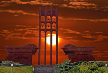 Sardarapat Memorial in Armenia.