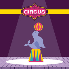 Poster -  circus fun fair