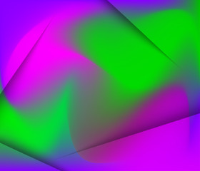 Wall Mural - colorful geometric background. fluid shapes composition. gradient mesh background in bright colors. 