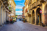 Fototapeta Uliczki - Narrow street in Padua (Padova), Veneto, Italy