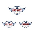 © sampahplastick - Patriot Badge Logo