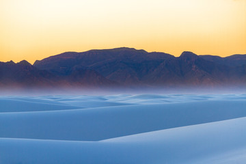 White sands