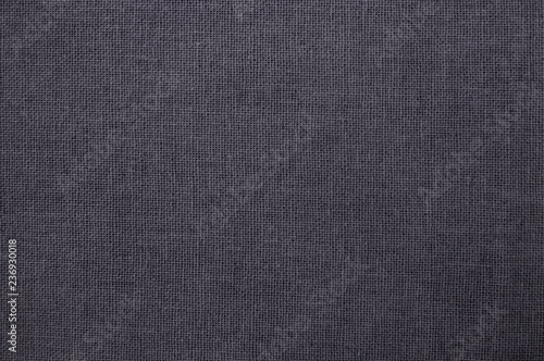 Fotomural Grey cotton fabric texture background, seamless pattern of natural textile