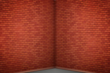 Red Brick Wall Room