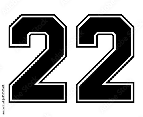 basketball number 22