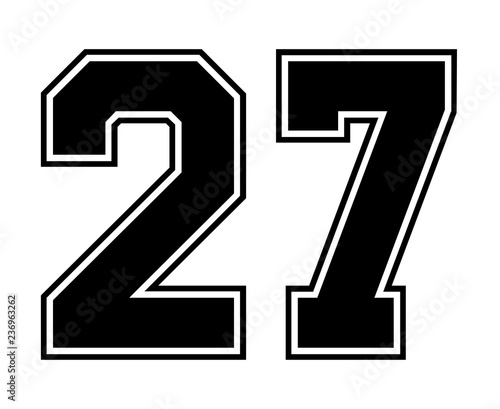 27 jersey number in football
