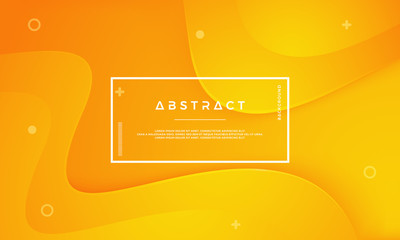 Wall Mural - orange simple texture background. dynamic 3d background minimal modern concept.