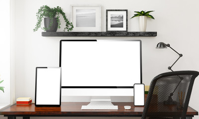 Poster - responsive home office devices