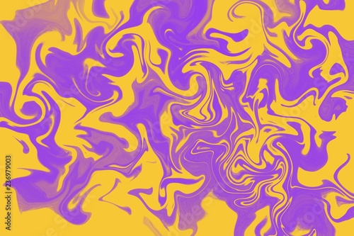 Purple And Yellow Abstract Background In Surreal Style Marble Texture Graphic Design Art Pattern Blur Backdrop With Chaotic Lines Buy This Stock Illustration And Explore Similar Illustrations At Adobe Stock