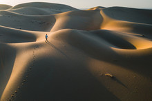 Morgenspaziergang In Der Wüste