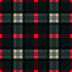 Tartan fabric texture