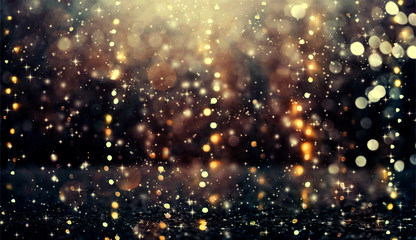Wall Mural - beautiful abstract shiny light and glitter background