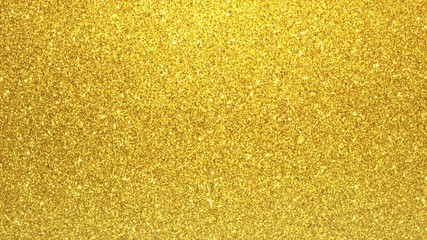 Wall Mural - Golden glimmered seamless loop abstract motion background