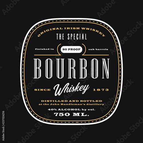 beverage label