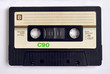 © Luigi Bertello Photo - Close up of audiocassette tapes.