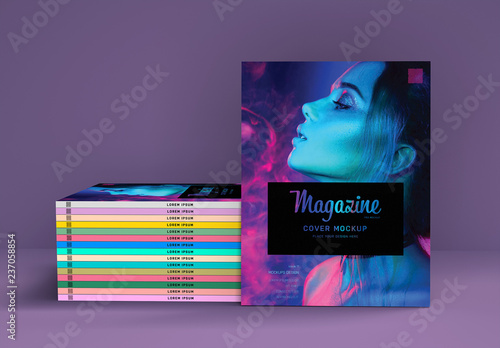 Download Stack of Magazines Mockup. Buy this stock template and ...