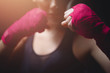 © Parilov - girl athlete Boxing MMA