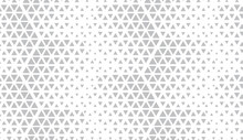 Abstract Geometric Pattern. Seamless Vector Background. White And Grey Halftone. Graphic Modern Pattern. Simple Lattice Graphic Design.