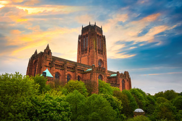 Sticker - Liverpool Cathedral in Liverpool, UK