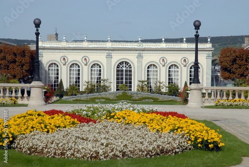 Ville D Epernay L Orangerie Moet Et Chandon Avenue De Champagne Massif De Fleurs Departement De La Marne France Buy This Stock Photo And Explore Similar Images At Adobe Stock Adobe Stock