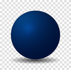 blue sphere ball