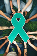 © Rawpixel.com - Group of people holding a green colored ribbon