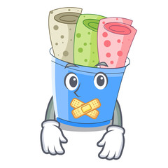 Sticker - Silent ice cream roll small depth mascot