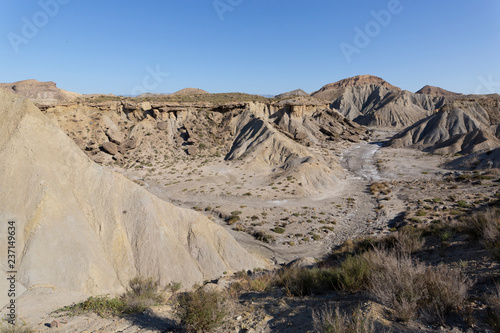 Fotografía The desert of the Tabernas in Almeria, Spain