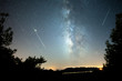 Perseud meteor shower 