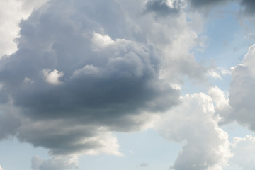 Beautiful sky with clouds