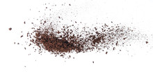 Coffee Powder Splash Or Explosion Flying In The Air