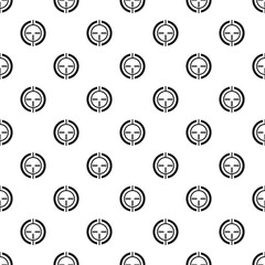 Wall Mural - Gun scope aim pattern seamless vector repeat geometric for any web design