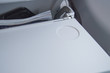 © clairelucia - Folding table for food and drinks for a comfortable flight when traveling by plane