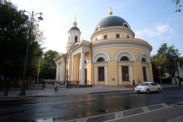 Wall Mural - Moscow, Russia - September, 10, 2018: church in Moscow