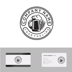 Aufkleber - Craft Beer / Brewery Label logo design and business card inspiration