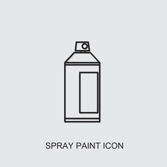 Poster - spray paint icon