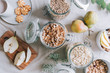 © Nata_a Mandi_/Stocksy - Ingredients for healthy breakfast