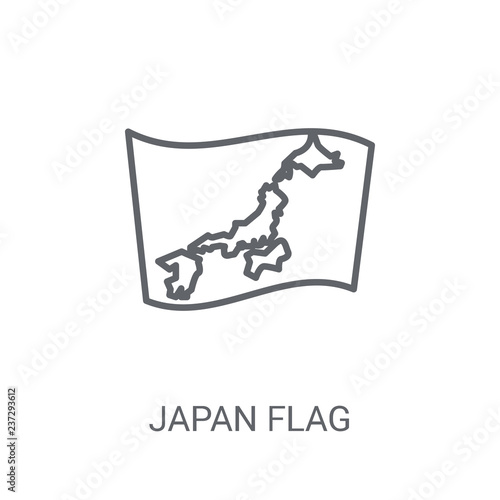 Japan Flag Icon Trendy Japan Flag Logo Concept On White Background From Country Flags Collection Buy This Stock Vector And Explore Similar Vectors At Adobe Stock Adobe Stock