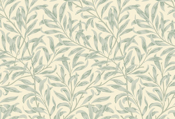 Wall Mural - Willow Bough by William Morris (1834-1896). Original from the MET Museum. Digitally enhanced by rawpixel.