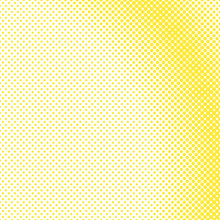 Simple Yellow Abstract Halftone Circle Pattern Background Template