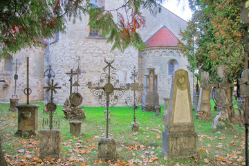 Old monastery cemetery.