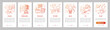 © bsd studio - After school program onboarding mobile app page screen with line