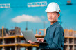 © fotofabrika - Man asian engineer with laptop