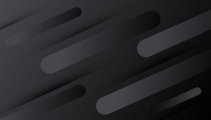 Wall Mural - black background. abstract dark gradient decoration textured with lines pattern. minimal geometric 3