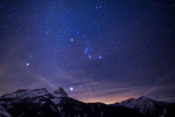 nuit étoilée à pra-loup - starnight in pra-loup