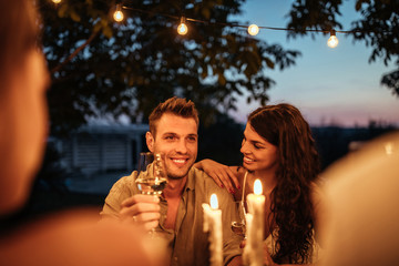 Wall Mural - Dinner romance