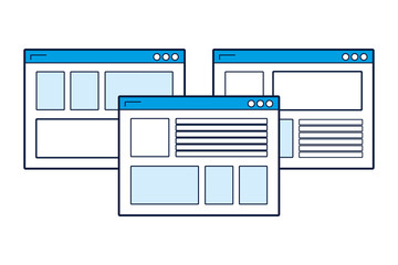 web windows cartoon
