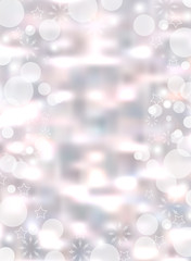 Wall Mural - christmas light vertical background. holiday glowing backdrop blurred bokeh. vector