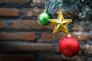 Poster - Christmas background template