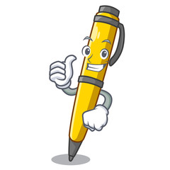 Poster - Thumbs up pen can be used for mascot